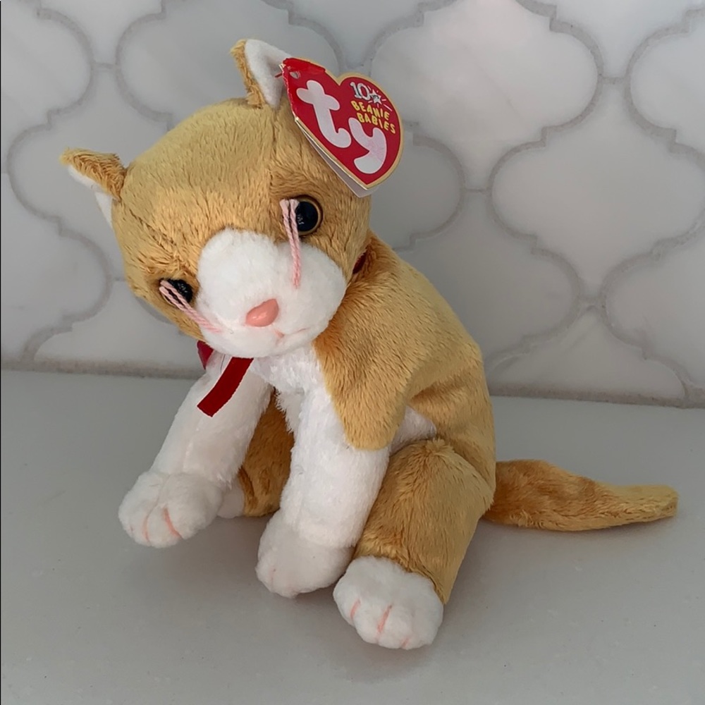 Ty Beanie Babies Tangles the Cat 2003 NWT